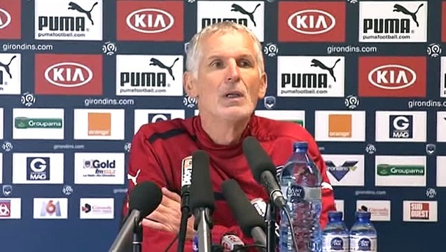 Conférence de presse Francis Gillot avant la rencontre contre troyes vidéo