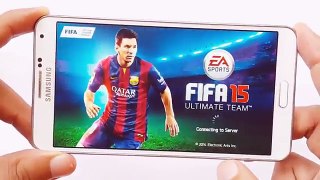 FIFA 15 Ultimate Team Android Gameplay Samsung Galaxy Note 3 HD
