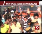 Mysuru, police detain former minister SA Ramdas - NEWS9