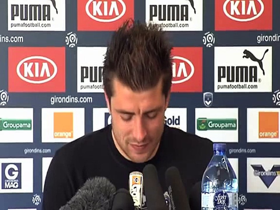 Carrasso en conférence avant la Coupe