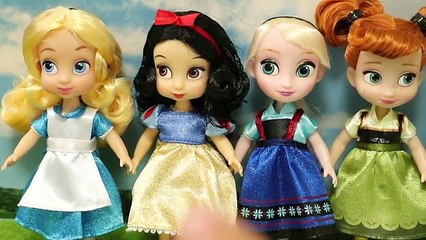 プリンセス❤️アナやエルサなど6人があみだくじコーデに挑戦したよ！❤️　アニメハウスanimehouse