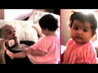 Alia Bhatt's Childhood Video Playing With Dad Mahesh Bhatt
