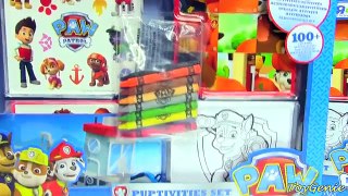 Paw Patrol Puptivities Set with Paw Patrol Toys