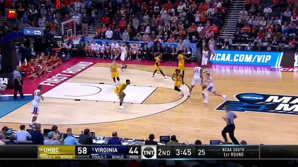 #16 UMBC pulls off a miracle upset over #1 Virginia, 74-54, in the first round