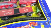 TOY TRAIN VIDEOS FOR CHILDREN Classic Powerful Train Railroad Freight Train Toys Review For Kids