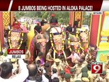 8 Jumbos being hosted in Aloka Palace!- NEWS9