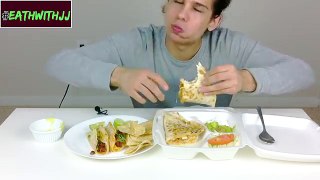 REAL MEXICAN FOOD ASMR/MUKBANG(eating show )