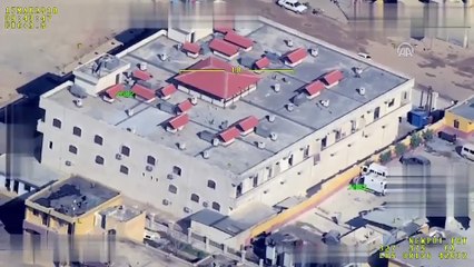 Vurulduğu iddia edilen hastanenin bugün saat 09.43 itibariyle durumuna ait görüntüsü yayınlandı - AFRİN