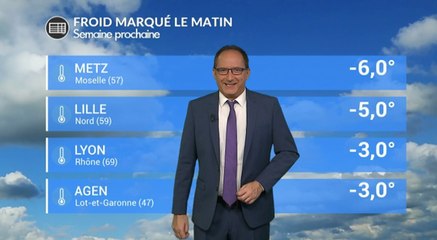 Météo semaine prochaine : il va faire froid !