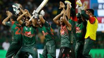 Sri Lanka vs Bangladesh 6th T20I : Bangladesh players did 'Nagin Dance'  | Oneindia News