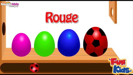 NOUVEAU Apprendre les Couleurs Avec Des Fraises et Des Ballons - Funny Kid Français