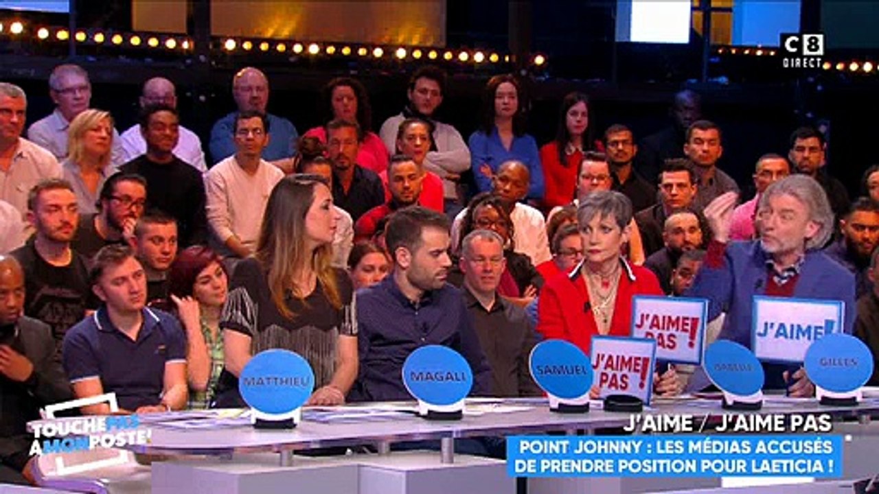 Enorme fou rire dans TPMP après l'intervention de Gilles Verdez sur Johnny Hallyday - Regardez