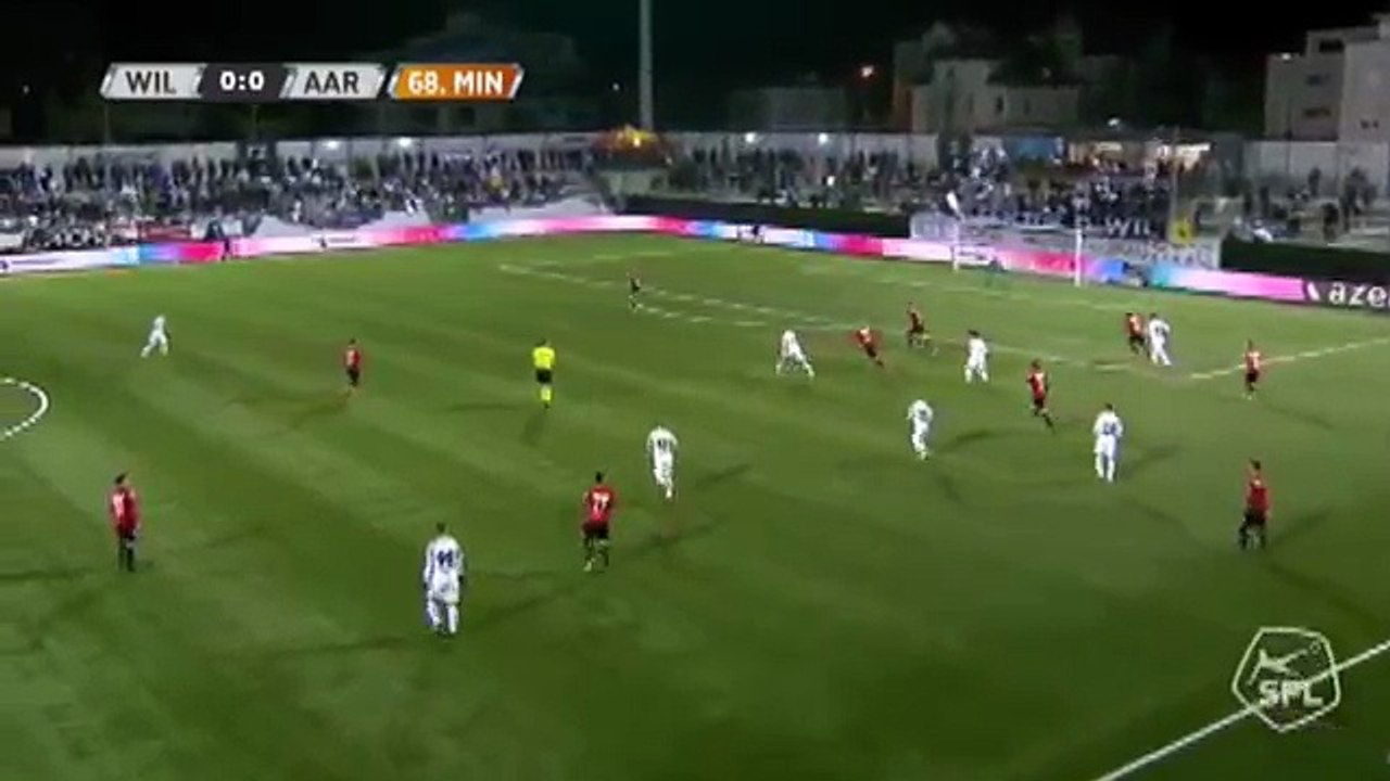 Wil 1:0 Aarau (Switzerland. Challenge League. 16 March 2018)
