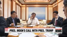 Moon, Trump agree on North Korea; clash over trade negotiations