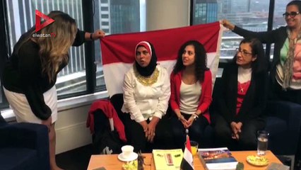 الجالية المصرية في نيوزلندا تشارك في انتخابات الرئاسة- بنحب السيسي وتحيا مصر