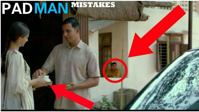 [ MISTAKES ] In Padman Movie | Akshay Kumar | mistakes in padman movie | padman mistakes