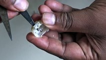 how to upgrade and replace parts of a small dc motor DIY