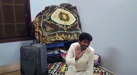 Saudia kay  halaat - Bad conditions in saudia-funny clip- asghar khoso