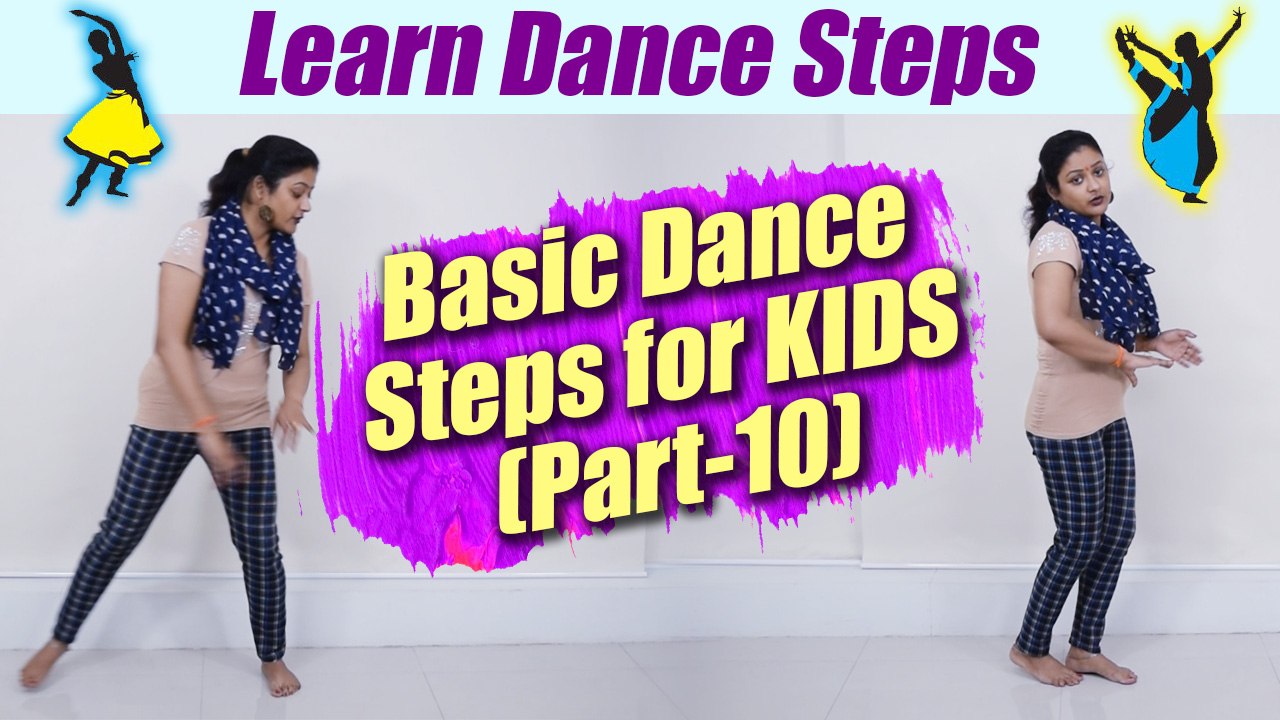 Basic Dance Steps for KIDS (Part-10) | बच्चों क...
