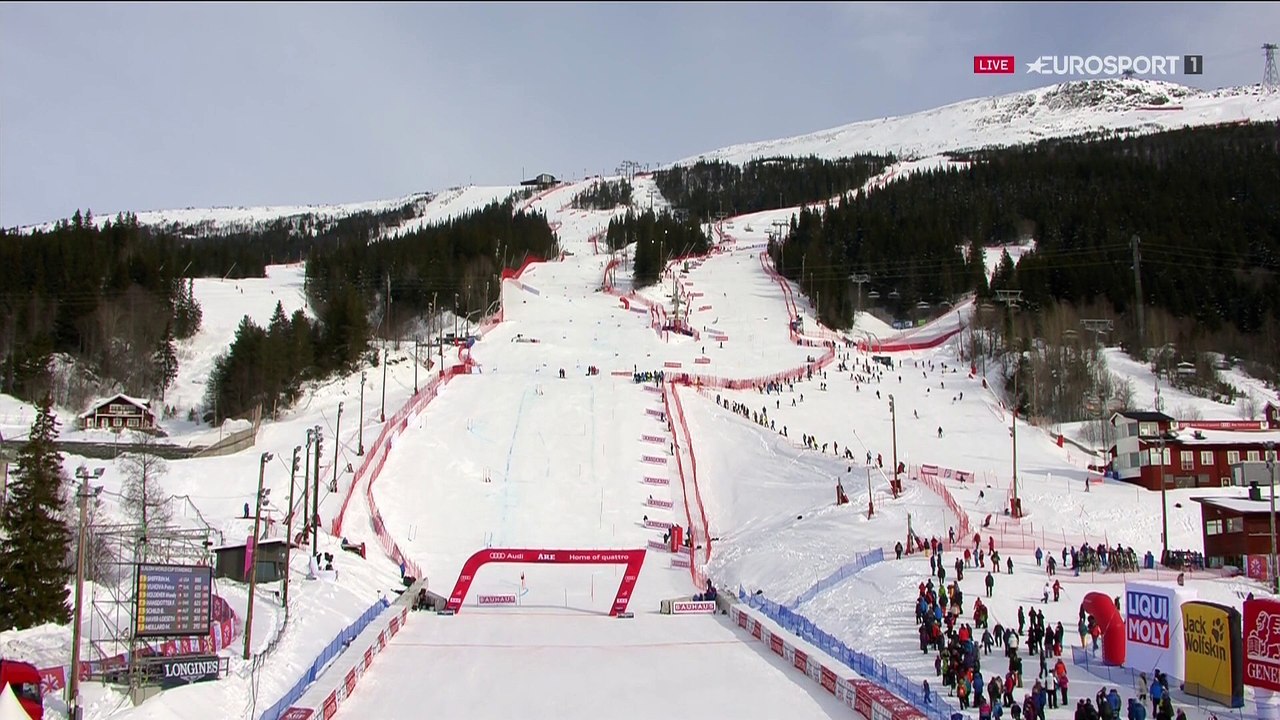 ФИНАЛ Оре Женщины Слалом 1-я попытка