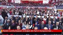 Mardin Cumhurbaşkanı Erdoğan AK Parti İl Kongresi'nde Konuştu