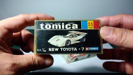 トミカ Tomica No.23 Toyota 7 - Tomica Vintage Black Box Series 1970's - 1980's