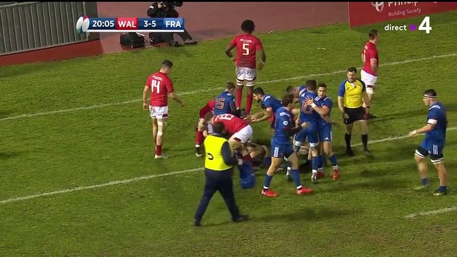 France U20 domine le Pays de Galles et remporte le Tournoi