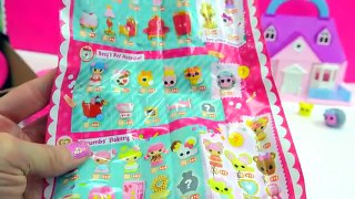Box Full Button Surprise Blind Bags Toys Can I find Gold Glitter Princess Doll + Unicorn ?