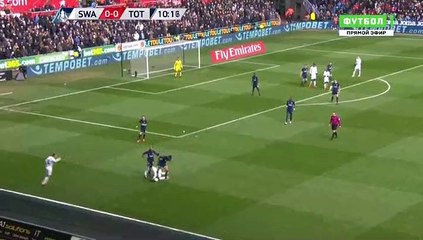 Christian Eriksen Goal HD - Swansea	0-1	Tottenham 17.03.2018