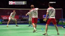 Kevin-Markus vs Conrad-Kolding - Smash & Highlights - All England 2017 Semi Final