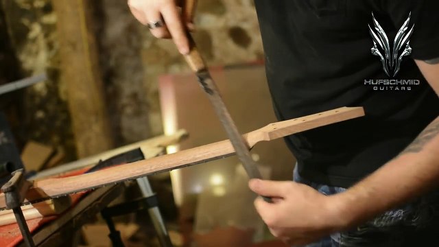 Hufschmid Guitars - some guitar neck building moments...