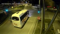 Çankırı'da Ambulans ile Otomobilin Çarpıştığı Kaza Mobeseye Yansıdı-Hd