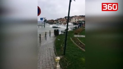 Çmendet liqeni, përmbytet qyteti i Ohrit, banorët në rrezik (360video)