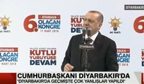 Erdoğan: Geçmişte Diyarbakır'a çok yanlışlar yapıldı, iktidara gelir gelmez OHAL'i kaldırdık