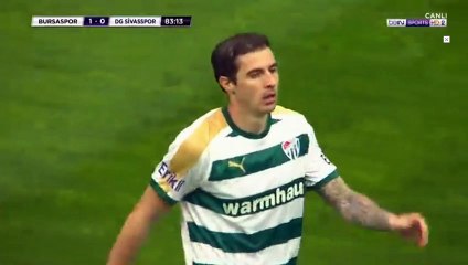 Bogdan Stancu Goal HD - Bursaspor 1-0 Sivasspor 17.03.2018
