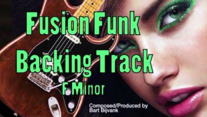 JazzFusion Funk Backing Track in F Minor Cruisin HD720 m2 Basscover3 Bob Roha