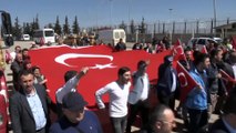 Şehit ve gazi ailelerinden Zeytin Dalı Harekatı'na destek - KİLİS
