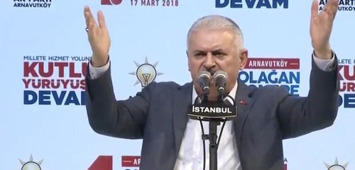 Yıldırım'dan Gençlerin Sloganına Tarihi Karşılık: Türkiye'ye Talip Olmak Kimin Haddine