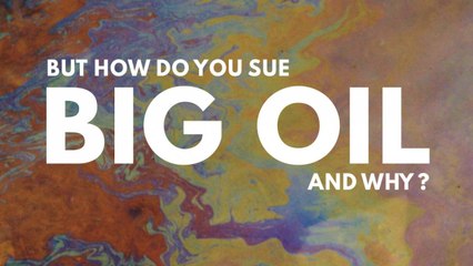 How to sue Big Oil
