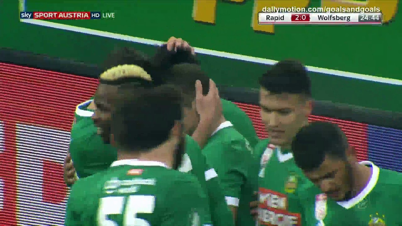 Veton Berisha Goal HD - Rapid Vienna 2 - 0 AC Wolfsberger - 17.03.2018 (Full Replay)