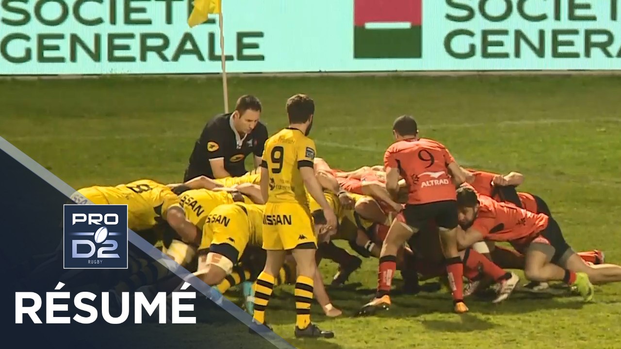 PRO D2 - Résumé Carcassonne-Narbonne: 52-17 - J27 - Saison 2017/2018