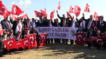 Kıbrıs gazilerinden Zeytin Dalı Harekatı'na destek (2) - HATAY