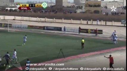 كأس الكونفدرالية الإفريقية : إف سي نواذيبو 1-2 الرجاء الرياضي - هدف عبد الإله الحافيظي