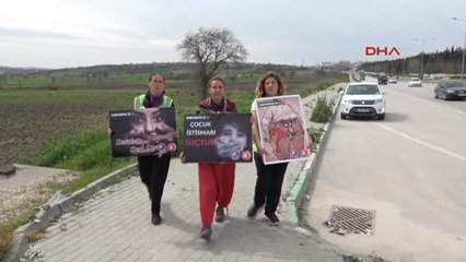 Bursa Kadın Haklarına Dikkat Çekmek İçin Yola Çıkan Kadınları Bursalılar Karşıladı