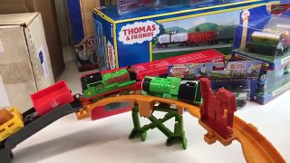 Thomas Breakaway Bridge, Percy Chocolate Crunch Train Sets and LEGO Batman