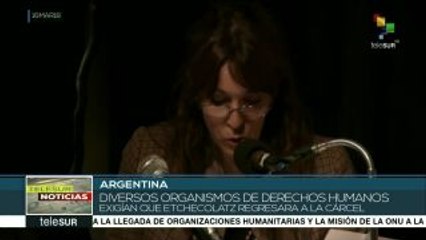 Justicia argentina revocó la prisión domiciliaria a Miguel Etchecolatz