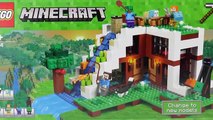 Lego Minecraft™ 21134 The Waterfall Base Lego Speed Build