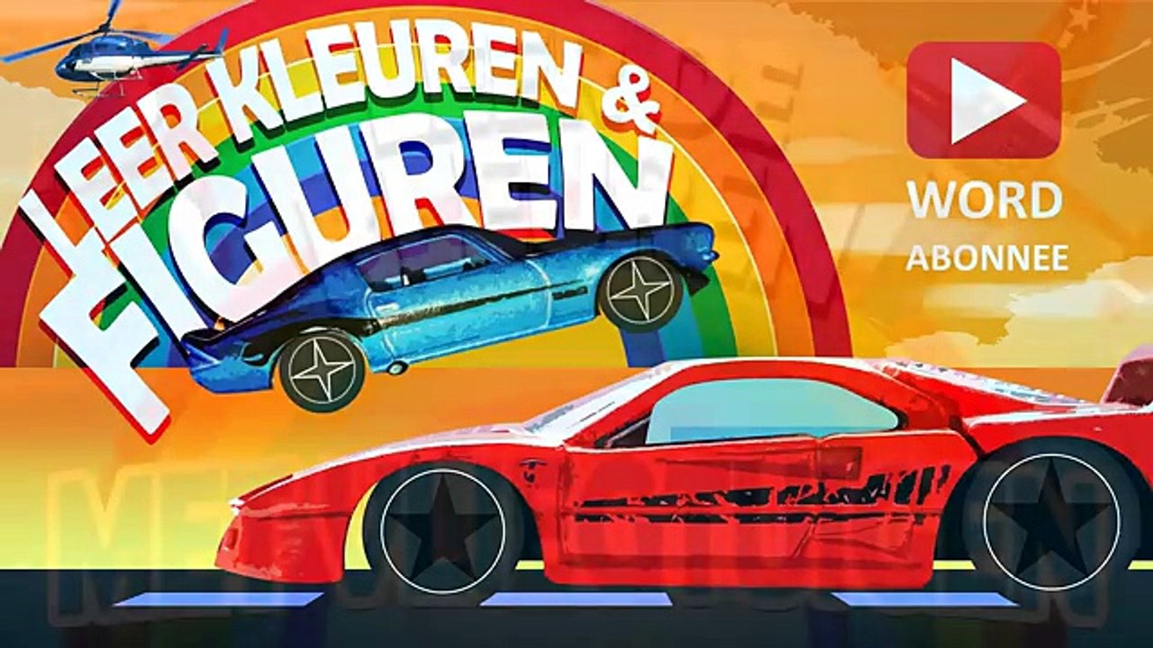 Kinderen leren Kleuren - Alfabet - Vormen - Tellen compilatie Nederlands / Dutch