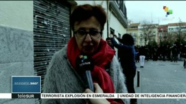 Disturbios en Madrid por muerte de vendedor ambulante senegalés