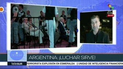 Revocan prisión domiciliaria a represor argentino